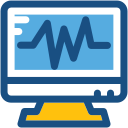 monitor de ecg icon