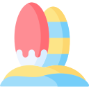 Surfing board icon