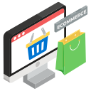 las compras en línea icon
