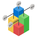 gráfico de barras icon