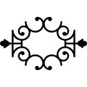 desenho simétrico floral 