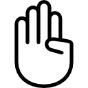 handpalmenumriss icon
