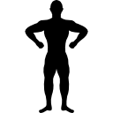 Gymnast silhouette 