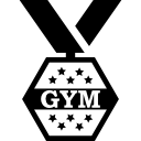 variante de medalla de gimnasia 