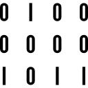 números de datos binarios 