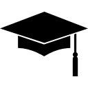 Graduation cap variant icon