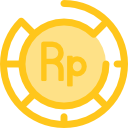 rupia indonesia icon