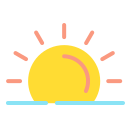 puesta de sol icon