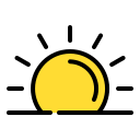 puesta de sol icon