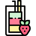 jugo de fresa icon