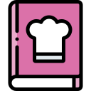 Recipe book Generic color fill icon