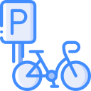 estacionamiento de bicicletas icon