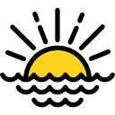 puesta de sol icon