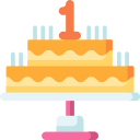 pastel de cumpleaños icon