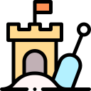 castillo de arena icon