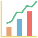 tabla de crecimiento icon