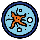 célula cancerosa icon