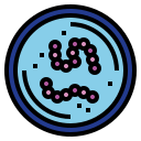 las bacterias icon