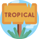 tropical icon