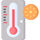 temperatura caliente icon