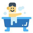 bañera de bebé icon