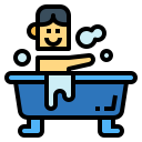 bañera de bebé icon