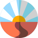 puesta de sol icon