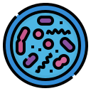 las bacterias icon