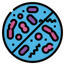 las bacterias icon