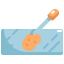 portaobjetos de microscopio icon