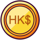 dolar de hong kong icon