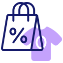 Shopping bag icon