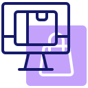 Computer screen icon