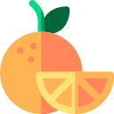 주황색
