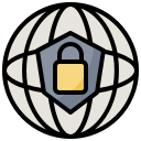 la seguridad cibernética icon