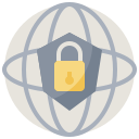 la seguridad cibernética icon