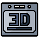 película 3d icon