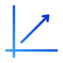 gráfico de linea icon