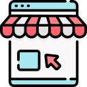 las compras en línea icon