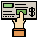 cheque icon