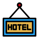 signo del hotel icon