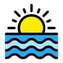 puesta de sol icon