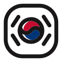 corea del sur icon