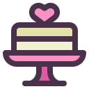 pastel de bodas icon