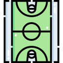 campo de baloncesto 