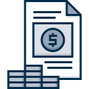 informe financiero icon