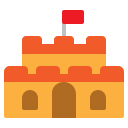 castillo de arena icon