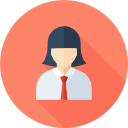 mujer de negocios icon