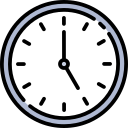 reloj circular icon