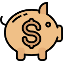 símbolo de dólar icon